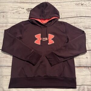 Under Armour Storm Purple Pull-Over Hoodie Sweater Women's Size XL